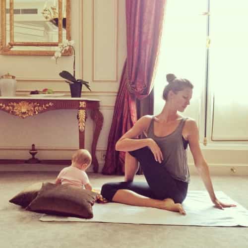 Gisele Bunchen Ajarkan Anak Hidup Sehat