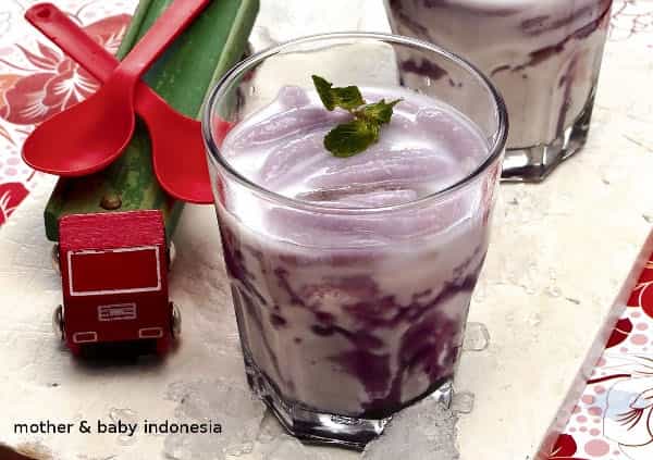Cendol Talas Ungu