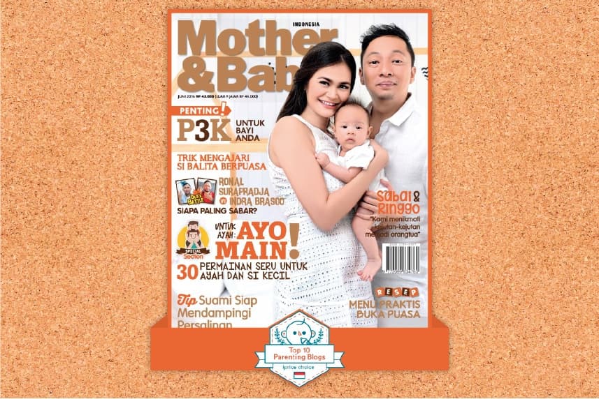 Mother&Baby Indonesia Masuk Top 10 Parenting Blogs