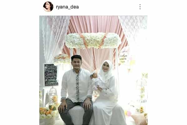 Ryana Dea dan Puadin Redi Gelar Akikah Anak Pertama