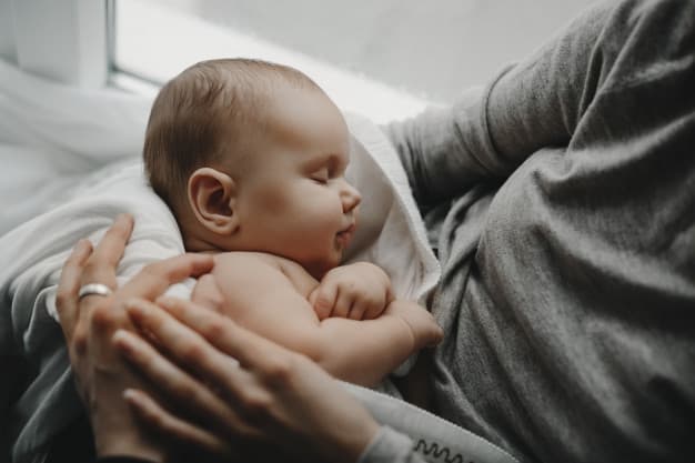 Kenapa Bayi Tertidur saat Menyusu?